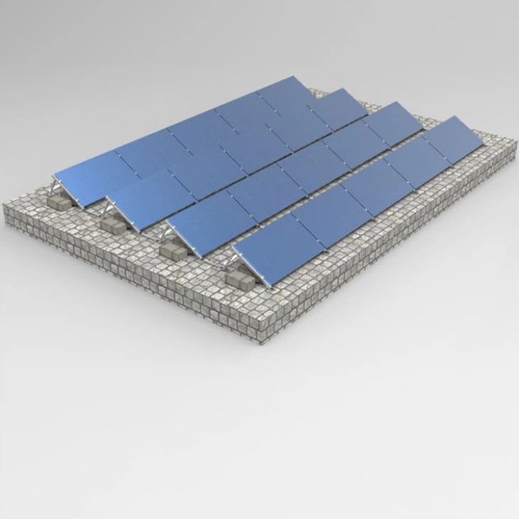 Ballasted Roof Mount Solar Racking Ballasted Roof Mount Solar Racking